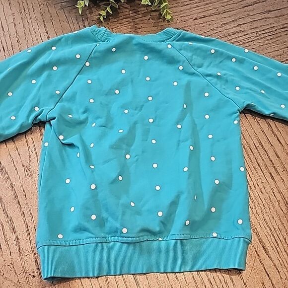 Polka dot kitty sweater size 4-5 - Picture 6 of 7